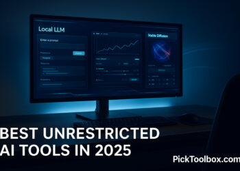 Best unrestricted AI tools in 2025 running on a creator’s desktop workspace
