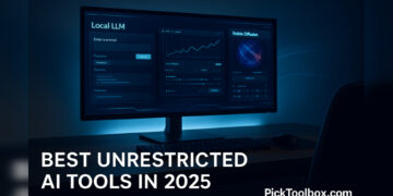 Best unrestricted AI tools in 2025 running on a creator’s desktop workspace