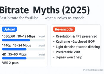 Best bitrate for YouTube 2025