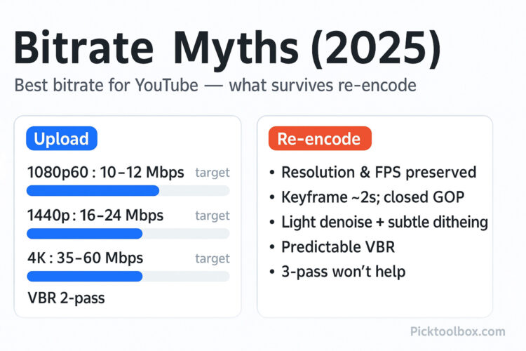 Best bitrate for YouTube 2025