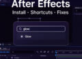 FX Console After Effects plugin search panel interface