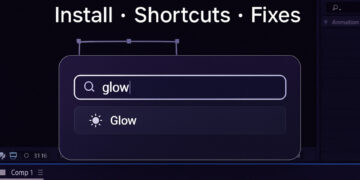FX Console After Effects plugin search panel interface