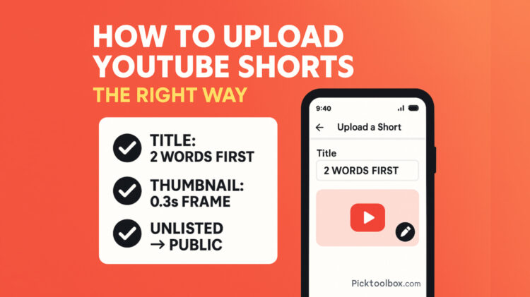 How to Upload YouTube Shorts